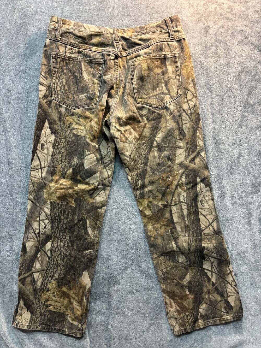 Outfitters Ridge Realtree Hardwoods Double Knee Hunting Pants y2k - Picture 5 of 6